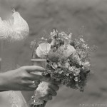 Hochzeitsfotografie Wuerzburg - Hochzeitsreportage - Brautstrauß und Sektglas