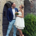 Spass beim Hochzeitsfotoshooting - Hochzeitsfotograf Wuerzburg